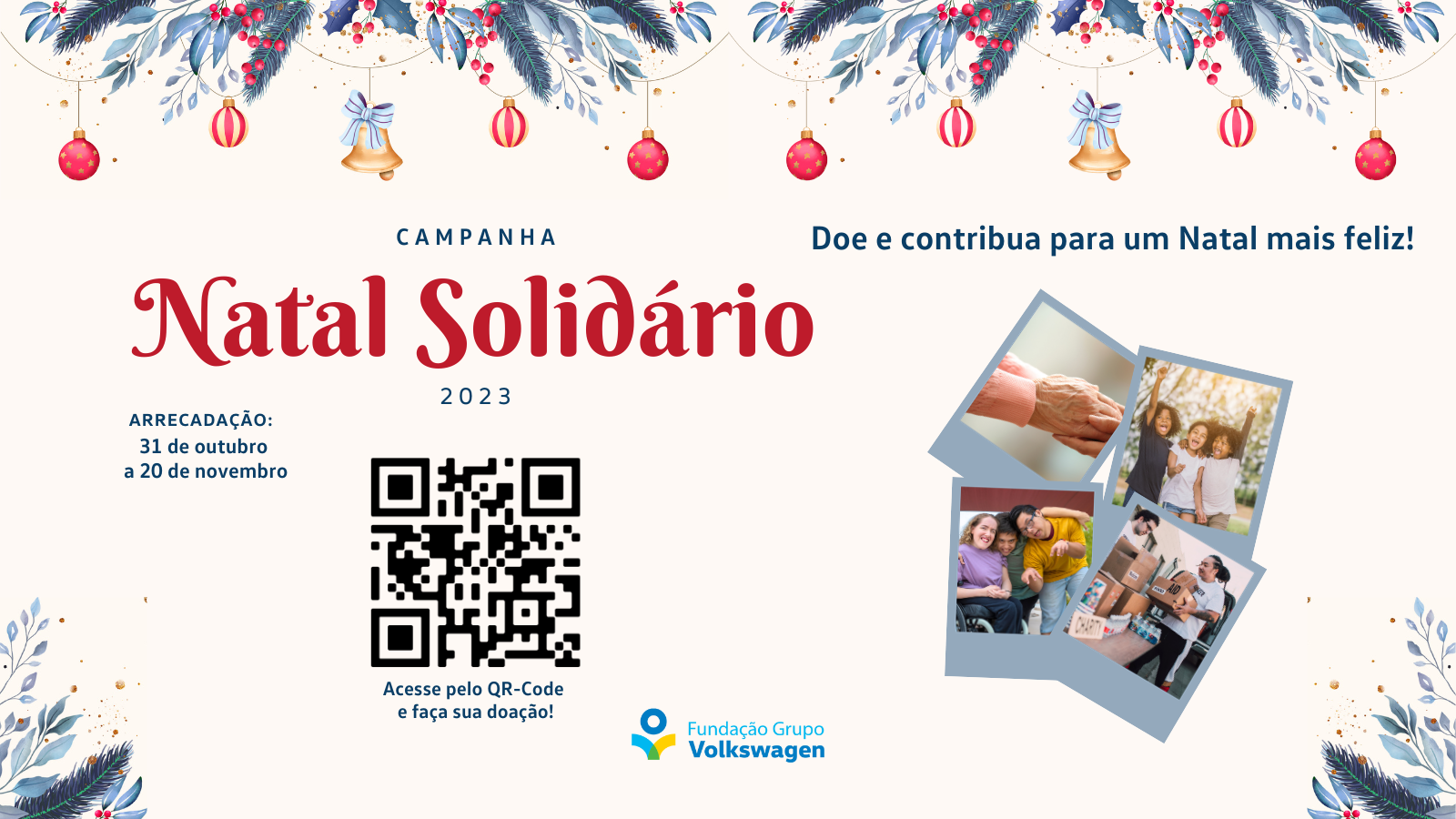 Campanha Natal Solid Rio Funda O Grupo Volkswagen Doare
